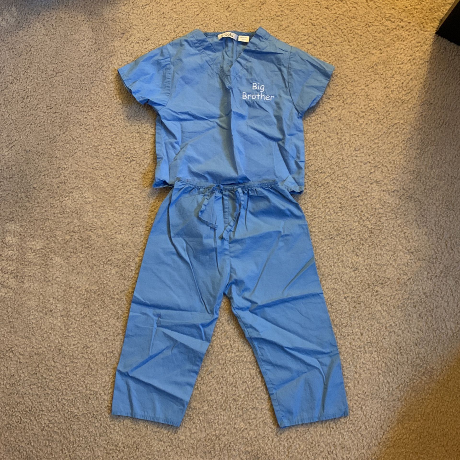Size 4T Big Brother Scrubs 