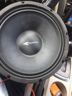 credence 10 inch subwoofer excellent condition asking 60 bucks for it