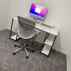 Desk And Desk Chair