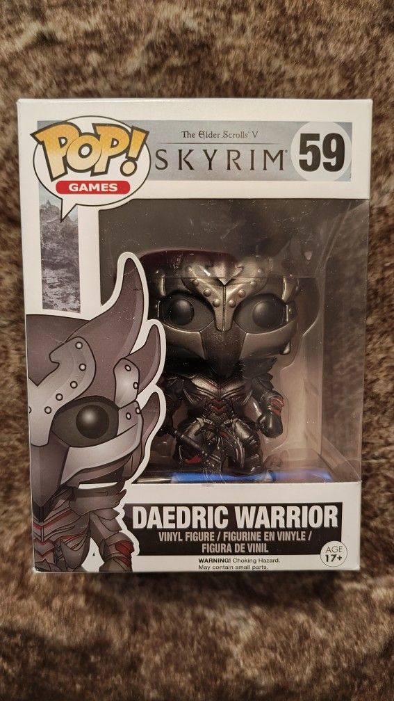 The Elder Scrolls V Skyrim Funko Pop Daedric Warrior