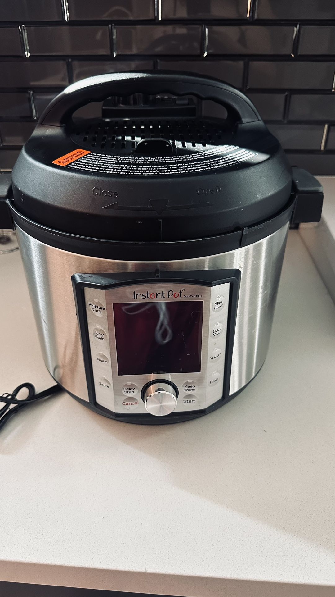 Instant pot Duo Plus 8 Quart