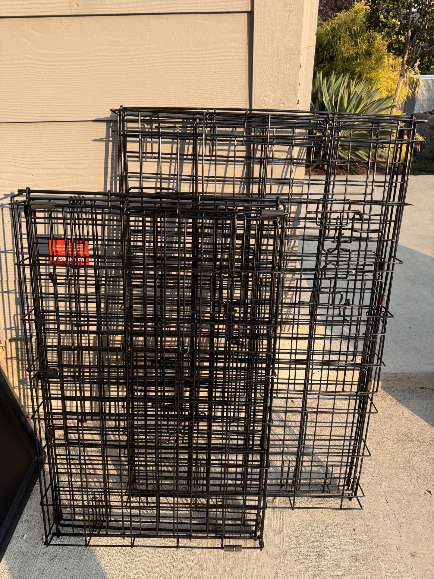 Large Dog Crate Without Plastic Base
