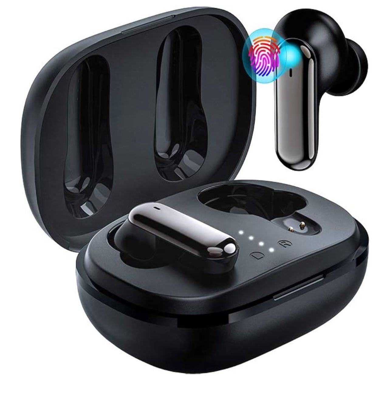 New Bluetooth Earbuds with Charging Case