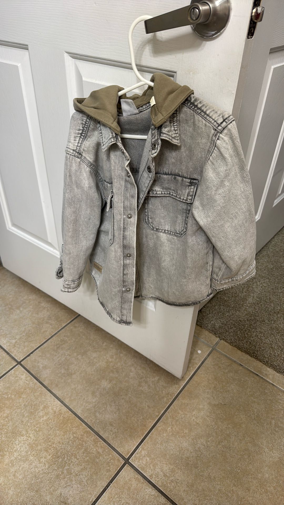 Kids Zara Jean Jacket/shirt