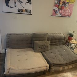  Modular Floor Sofa / Futon Couch – Good Condition