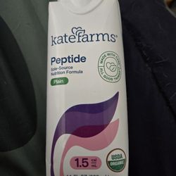 4 CASES OF KATE FARM PEPTIDE PLAIN AKA VANILLA  FORMULA NUTRITION 