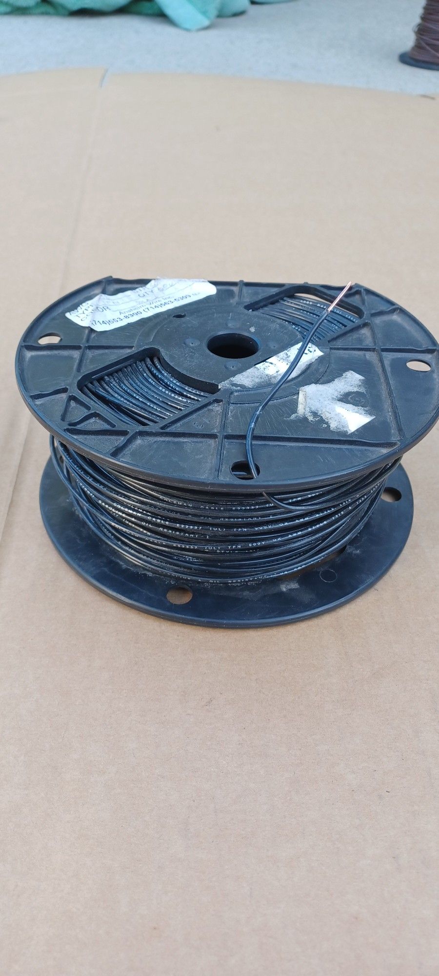 ELECTRICAL COPPER WIRE CABLE 18 GA SOLID