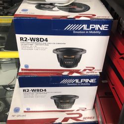 Alpine R2-w8d4 On Sale Today