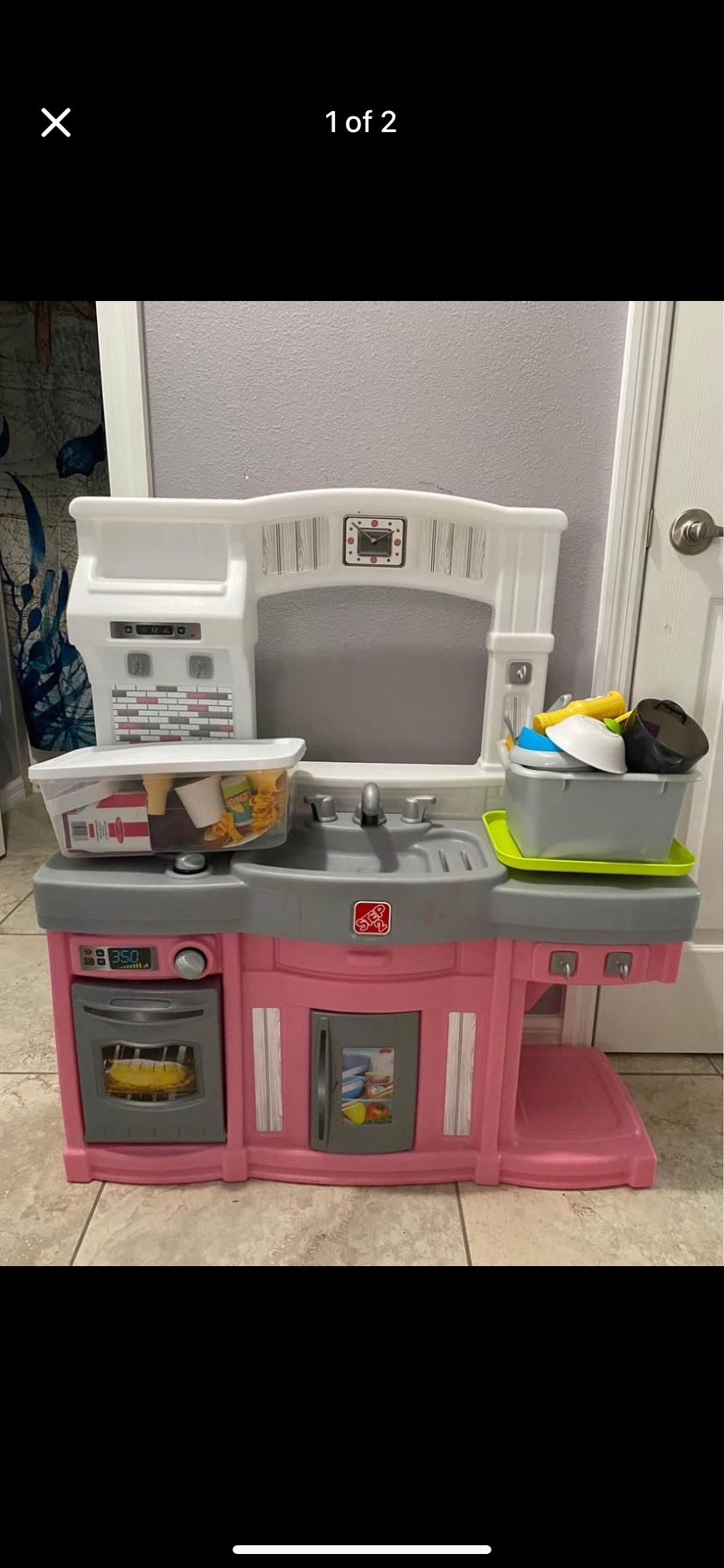 Step 2 Play Kitchen including lots of accessories / food