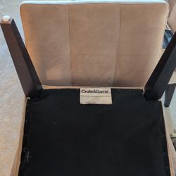 Crate&Barrel Micro Fiber Chairs