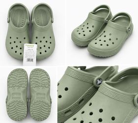 Crocs Classic Clog Kids Sage Green