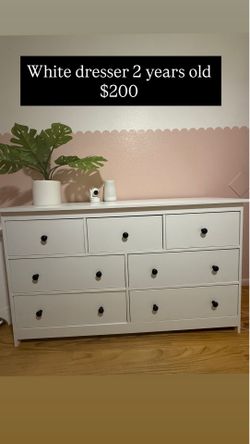 White Dresser