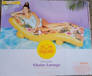 Inflatable lounger
