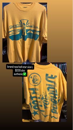 Hellstar Graphic T-Shirt Size Large