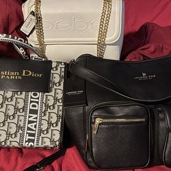 Fashionable Purses/Bags Each For $29 Or All For $81
