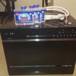 EdgeStar Countertop Dishwasher - Black