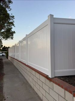 Vinyl Fence Materials-2ft, 4ft, 6ft, 7ft & 8ft