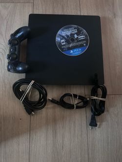 Sony PlayStation 4 Slim with Controller and Call of Duty: Modern Warfare