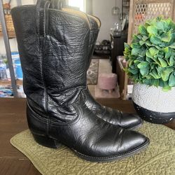Mens Vintage(Leather (39-J-3)Tony lama Cowboy Boots