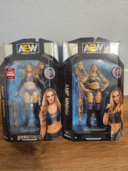 AEW Unmatched Collection Anna Jay Regular & Chase 1 Of 5000 Figure Set