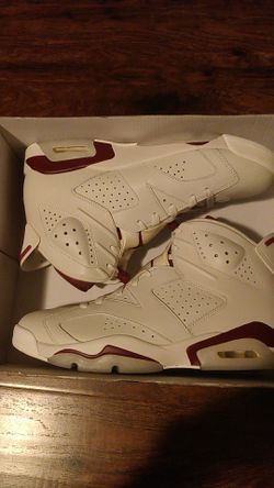Air Jordan 6 Retro Maroon Size11