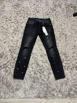 Purple jeans 