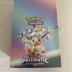 Pokemon Prismatic Evolutions Booster Bundle Display Case Sealed