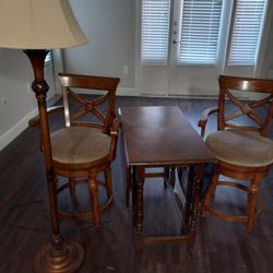 Table ,Two Chairs , Nice Lame 