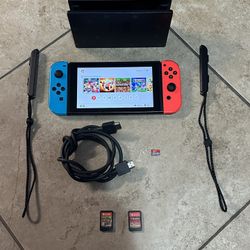 Nintendo Switch w/2 Free Games (Ave J Pickup)