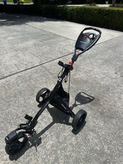 Golf Push Carts it’s Jr golf season.! Clicgear Tourtrek click gear tour trek