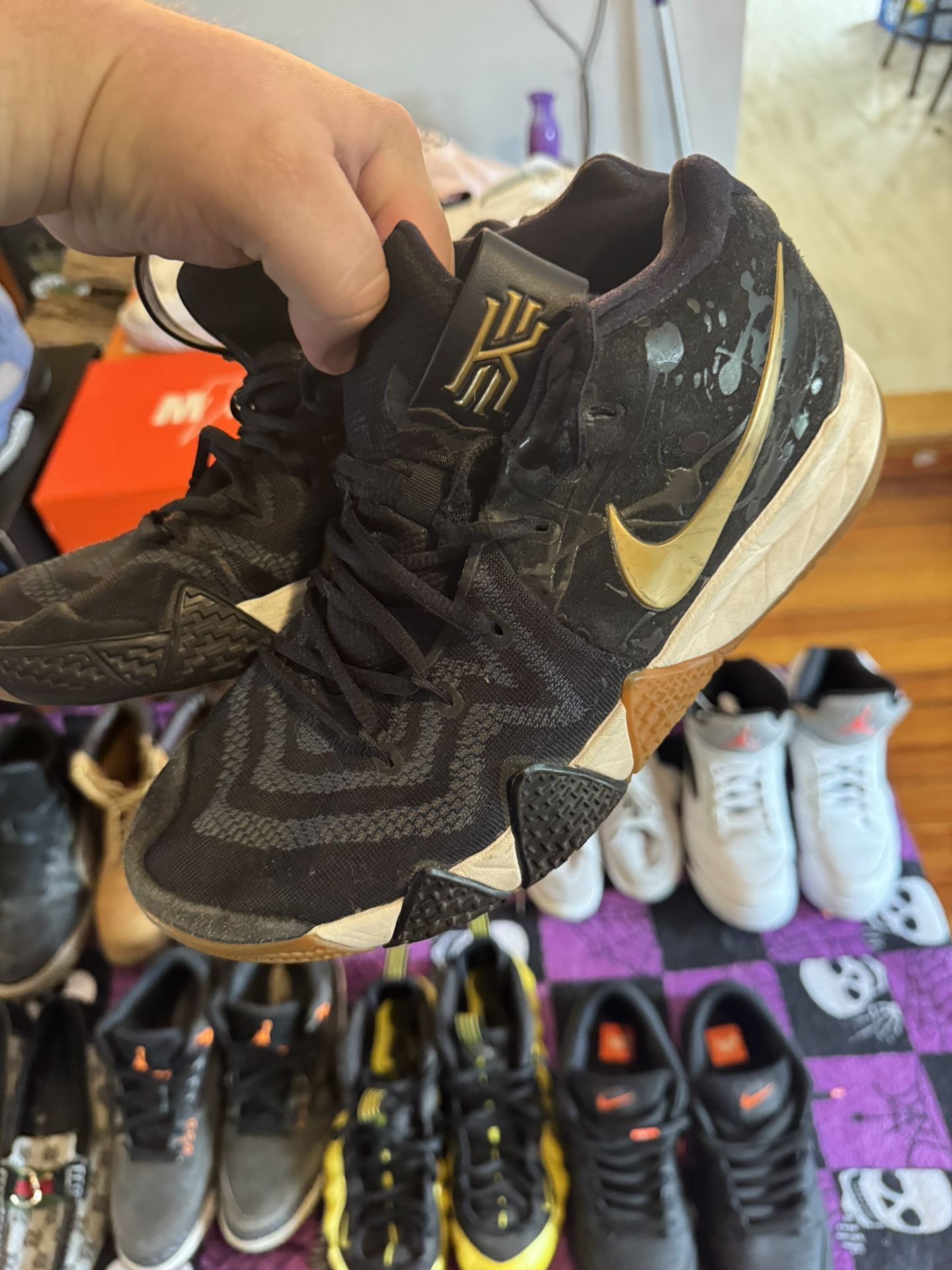 Kyrie Shoes. Used Heavily 