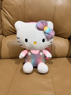 Hello Kitty plush mini backpack