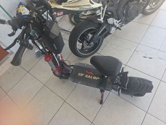 Tif Galop Electric Scooter black/Red adult