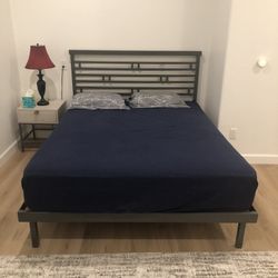 Queen Size Bed frame headboard for Sale in Phoenix AZ OfferUp