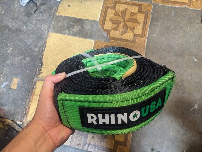 Rhino USA Recovery Tow Strap