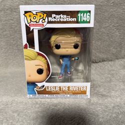 Leslie The Riveter Funko Pop
