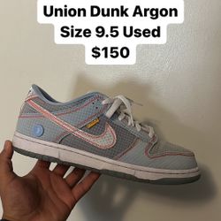 Nike Dunk x Union “Argon” Size 9.5 Used $150