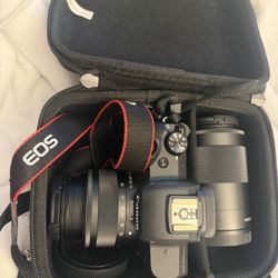 Canon M50 Mark II + 15-45mm + 55-200mm