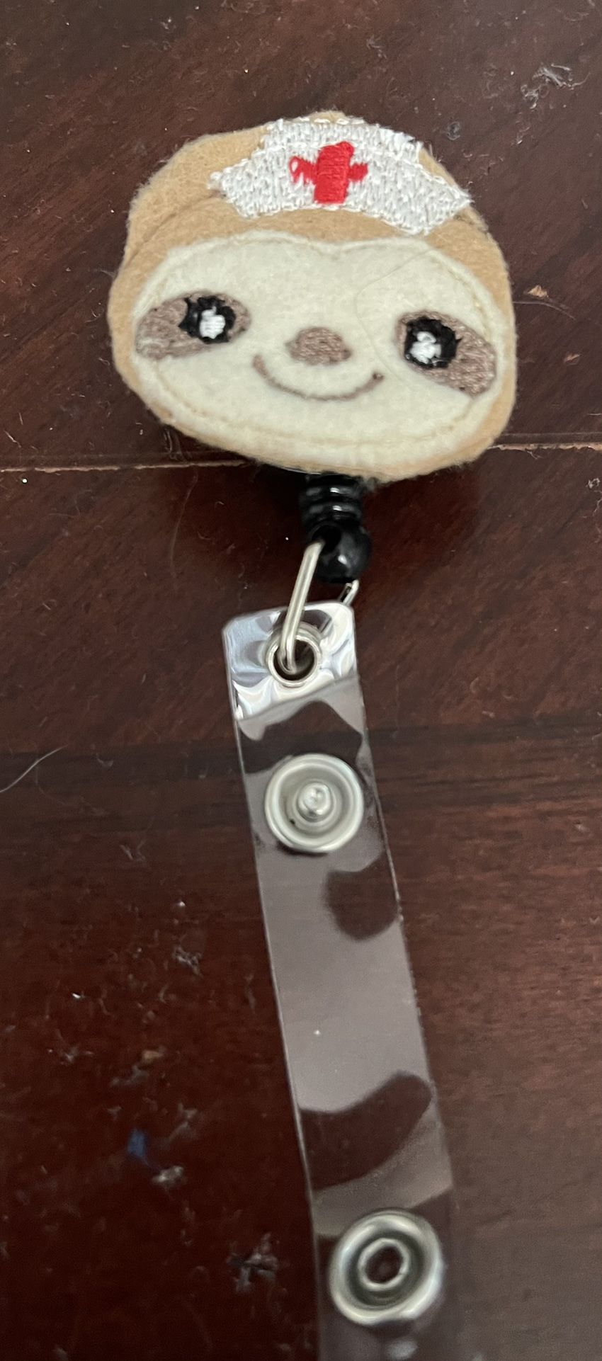 Sloth Badge Reel