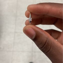 Rare Natural 10k  Moonrock Diamond Set In White Gold & From The Early 2000s Got It From My Grandma When She Passed Away Price Is Negotiable 