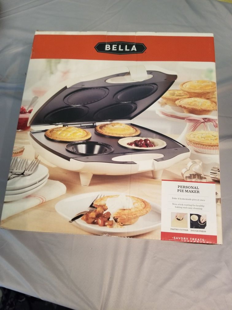 New Bella Personal Pie Maker