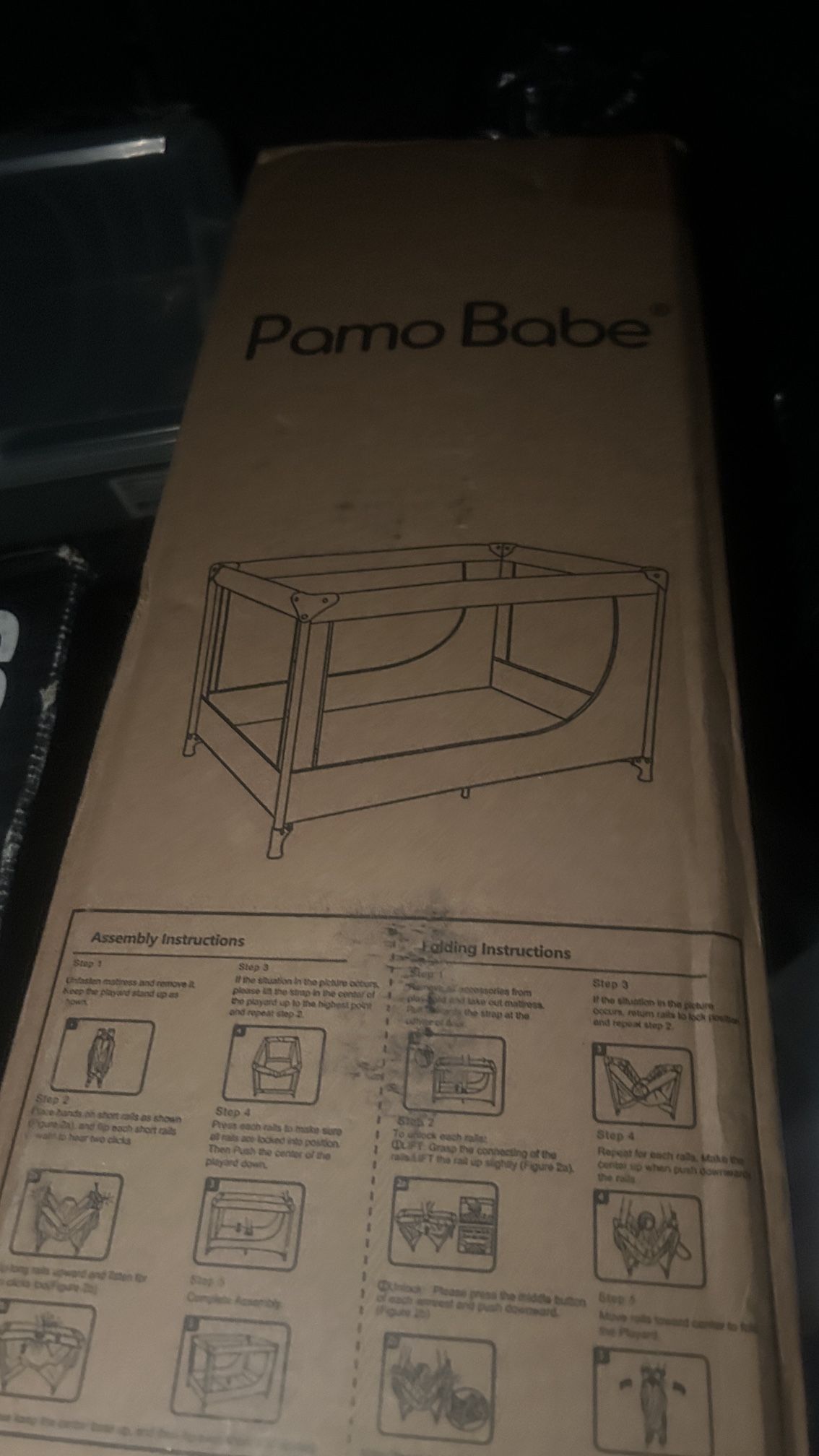 Band New Pamo Babe Crib/ Changing Table