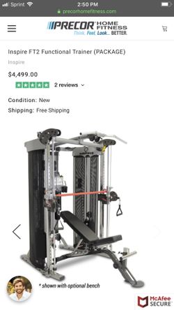 Inspire FT2 Functional Trainer (Package)