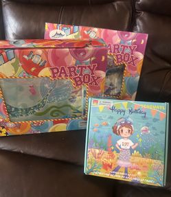 Mermaid Party Decor And Dress