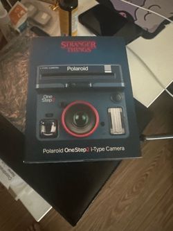 Stranger things Polaroid camera