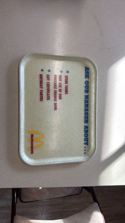 McDonald’s Vintage Tray Collectibles