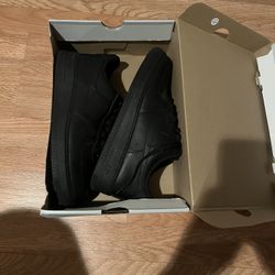 Black Air Force 1s