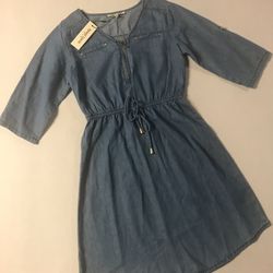 Girls Denim Dress