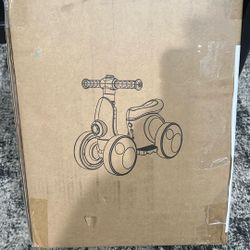 Baby Balance Bike W/ Remote, Bubbles, And More