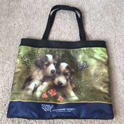 Reusable Totebag with zip side panel